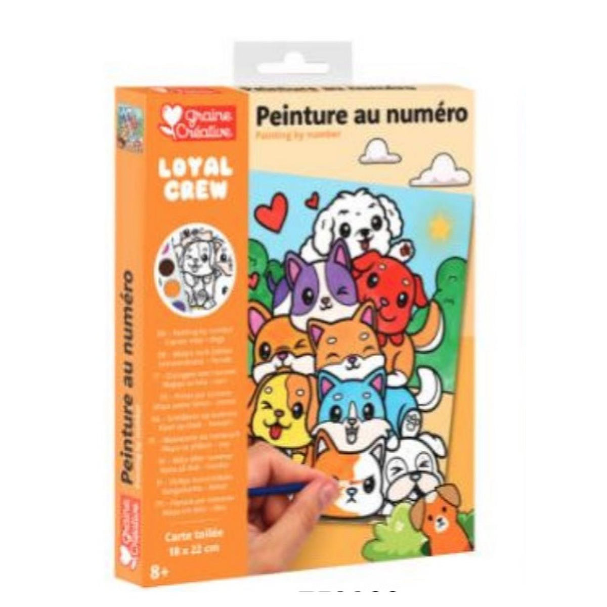 Graine créative Peinture Au Numero Chiens