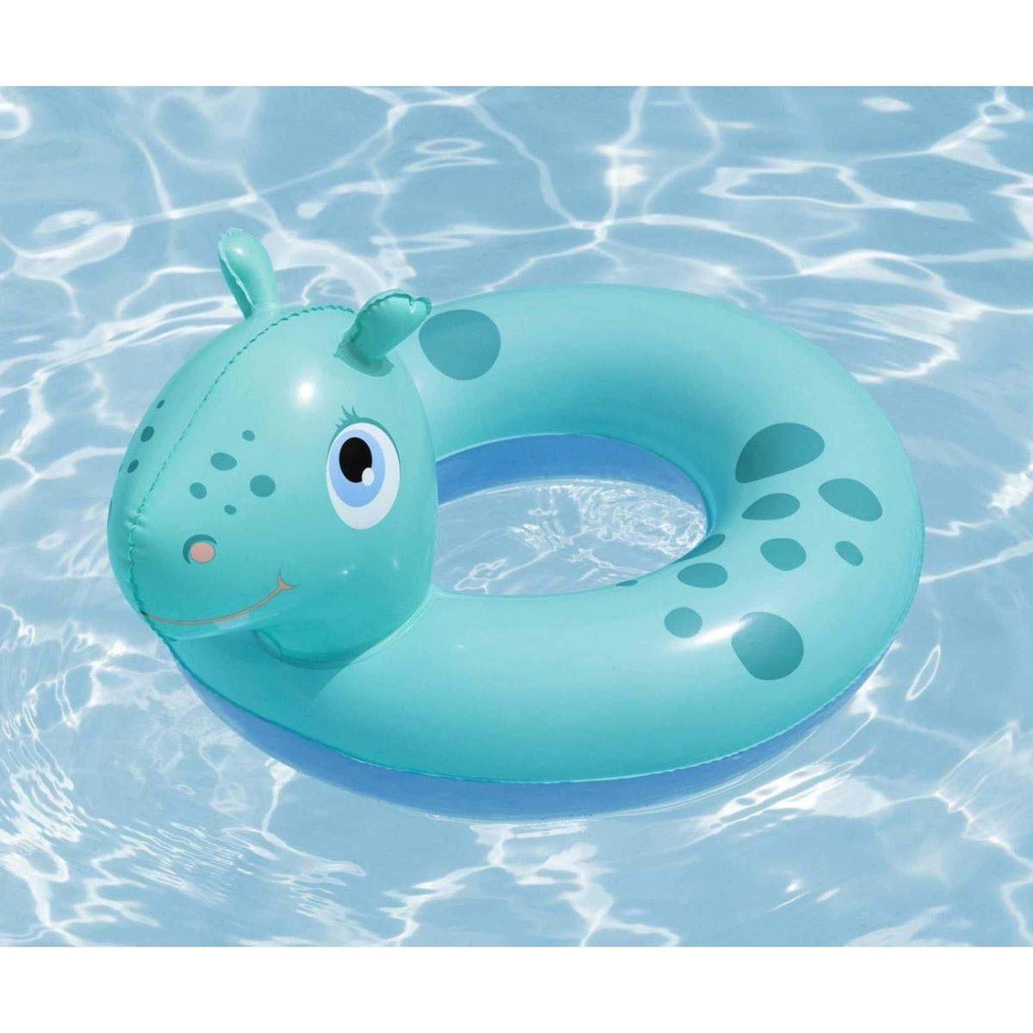 Voir la diapositive 2 : BESTWAY Bouée piscine hippopotame  36464