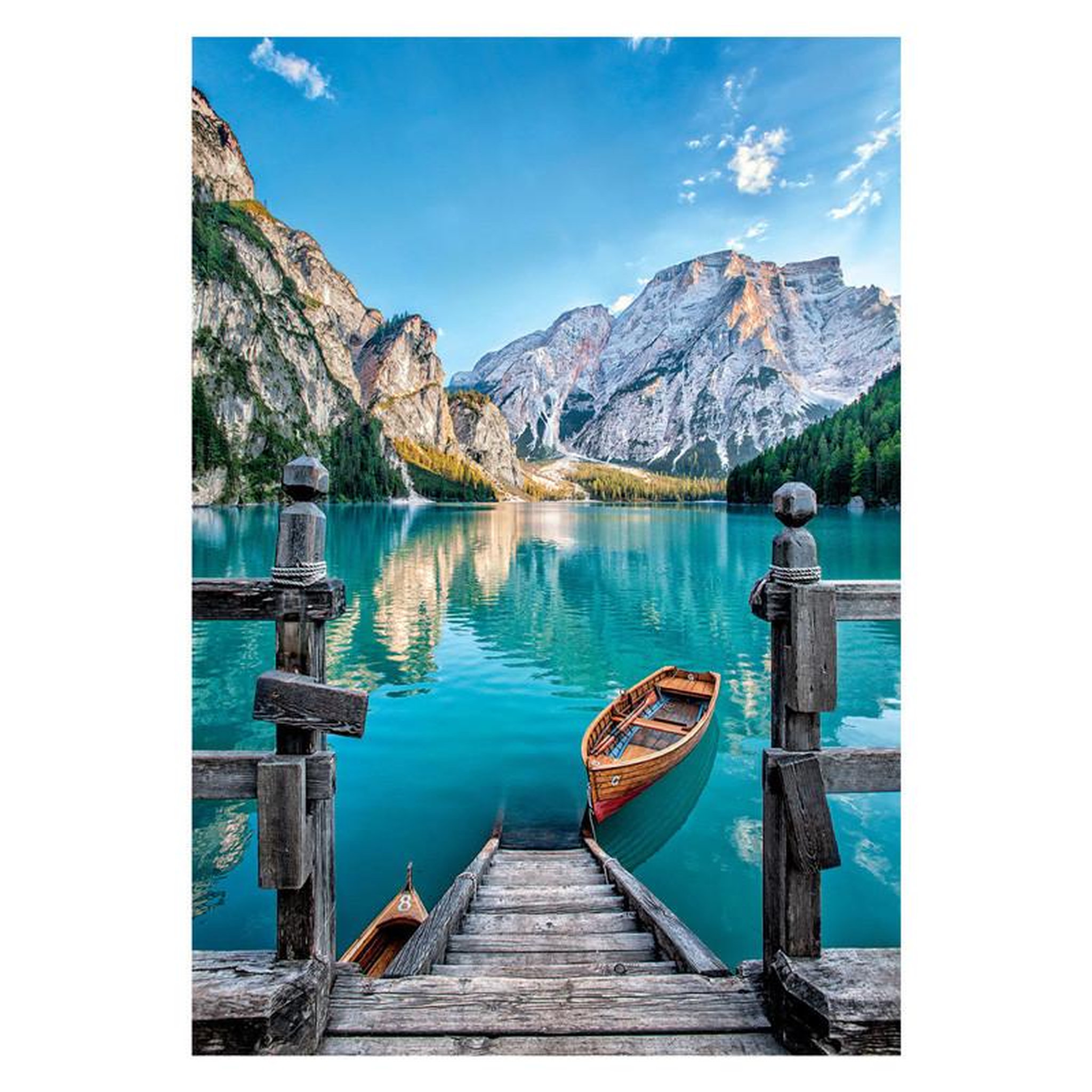 Voir la diapositive 2 : CLEMENTONI Clementoni Jigsaw Puzzle Braies Lake, 500pcs. 35039