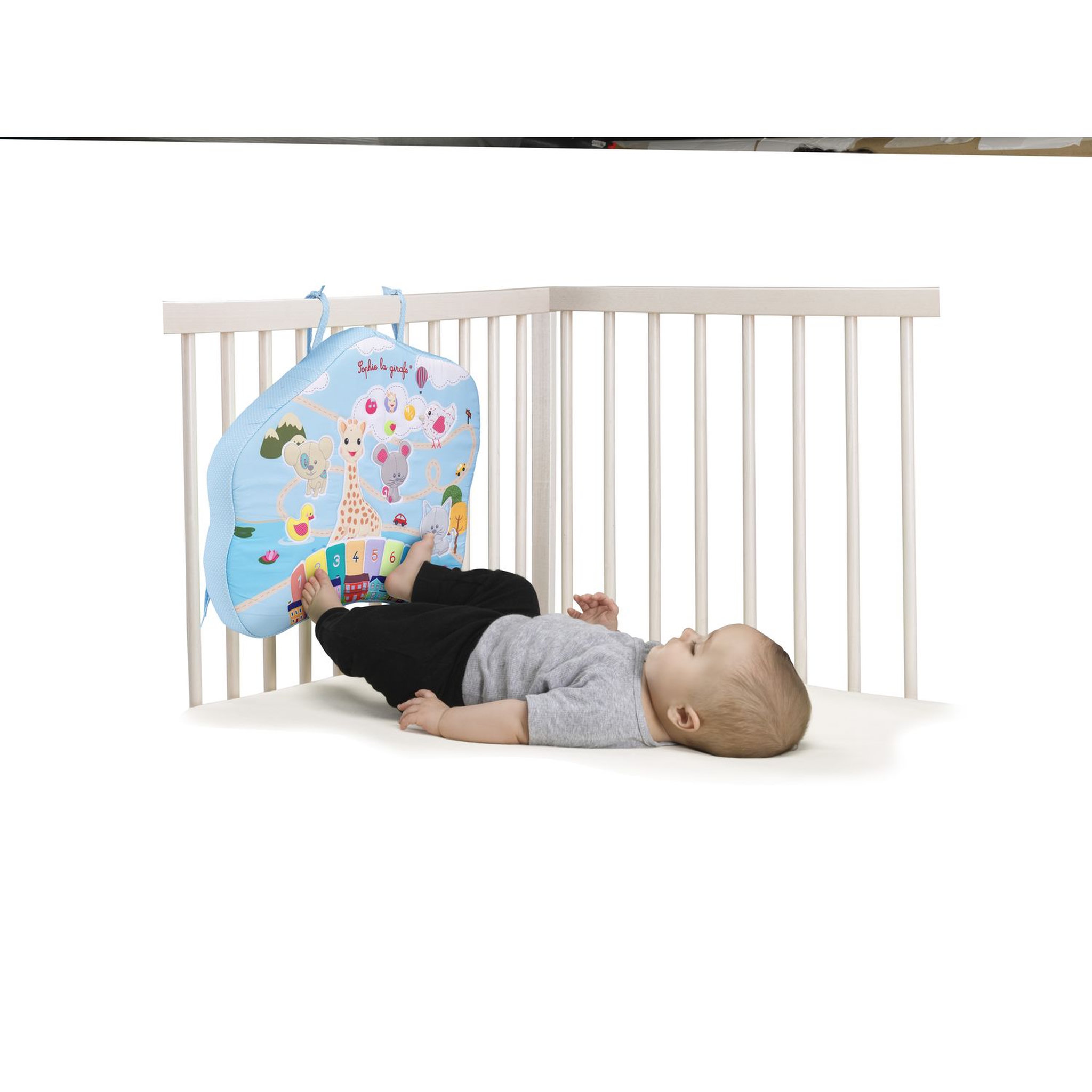 Voir la diapositive 6 : VULLI Table d'activité - Touch & Play bord Sophie la Girafe 