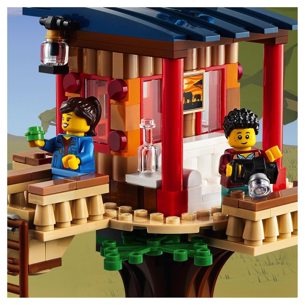 LEGO Creator 31116 La cabane dans l'arbre du safari 3 en 1