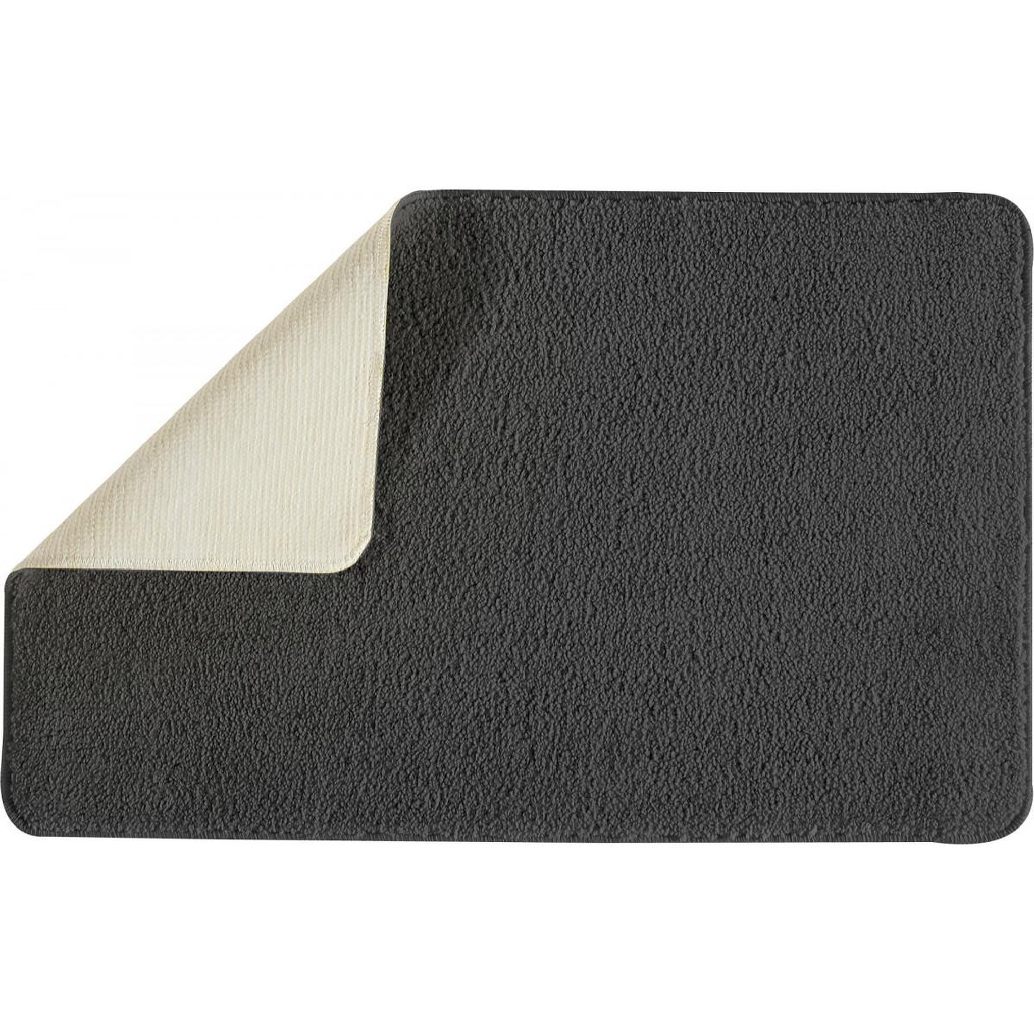 Voir la diapositive 1 : GUY LEVASSEUR Tapis de bain uni 50x80 en polyester 50x80cm