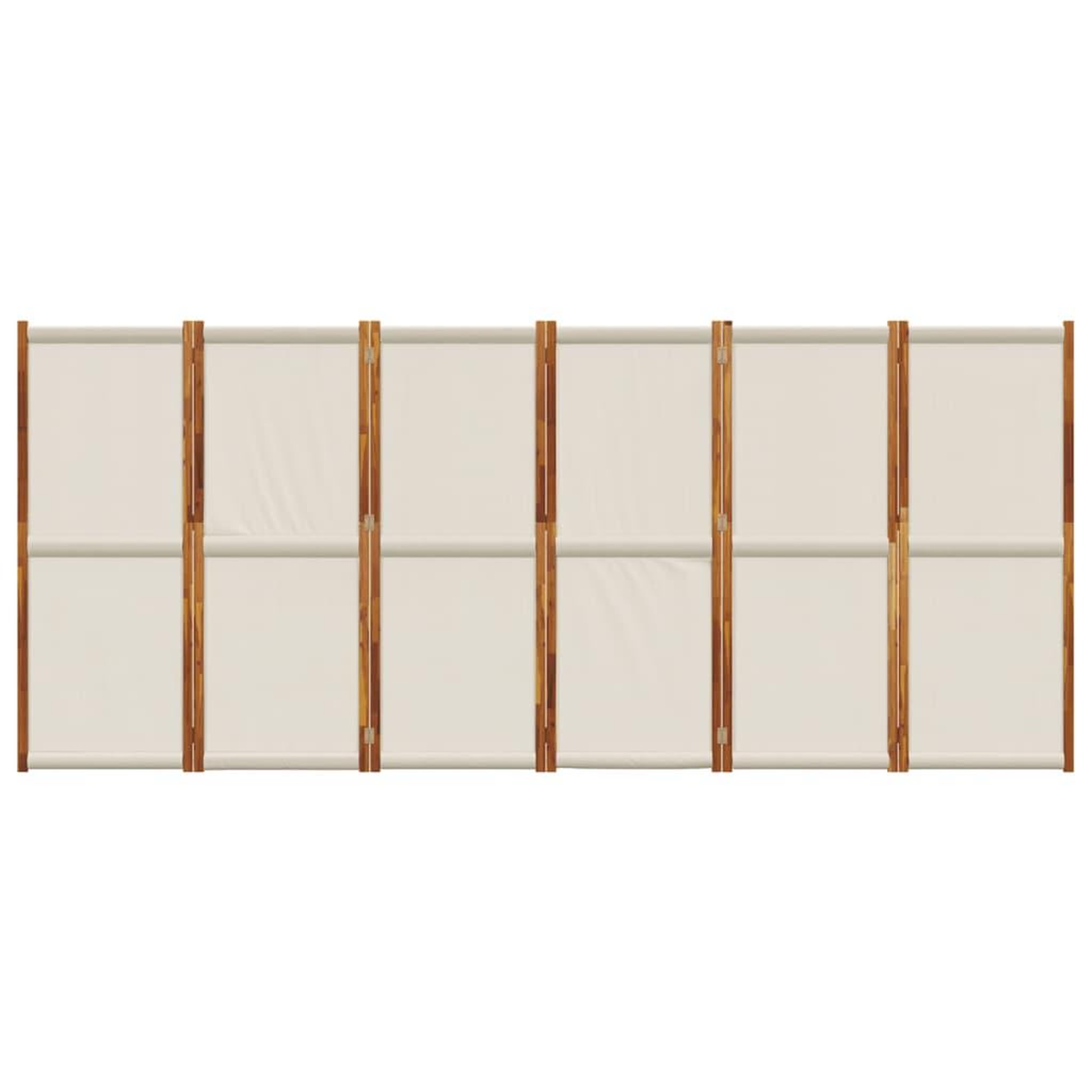 Voir la diapositive 4 : VIDAXL Cloison de separation 6 panneaux gris clair 420x180 cm