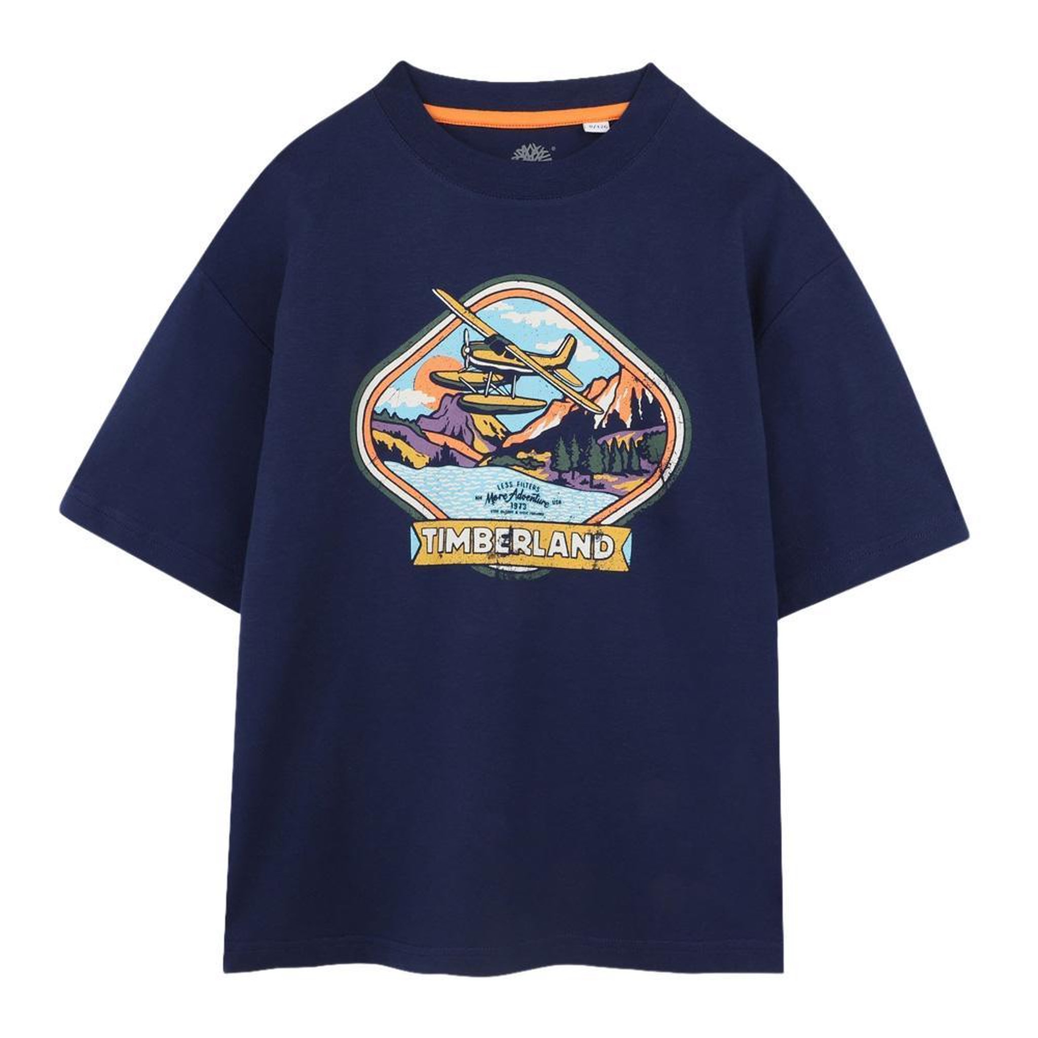 Voir la diapositive 1 : TIMBERLAND T-shirt bleu garçon timberlandt60433