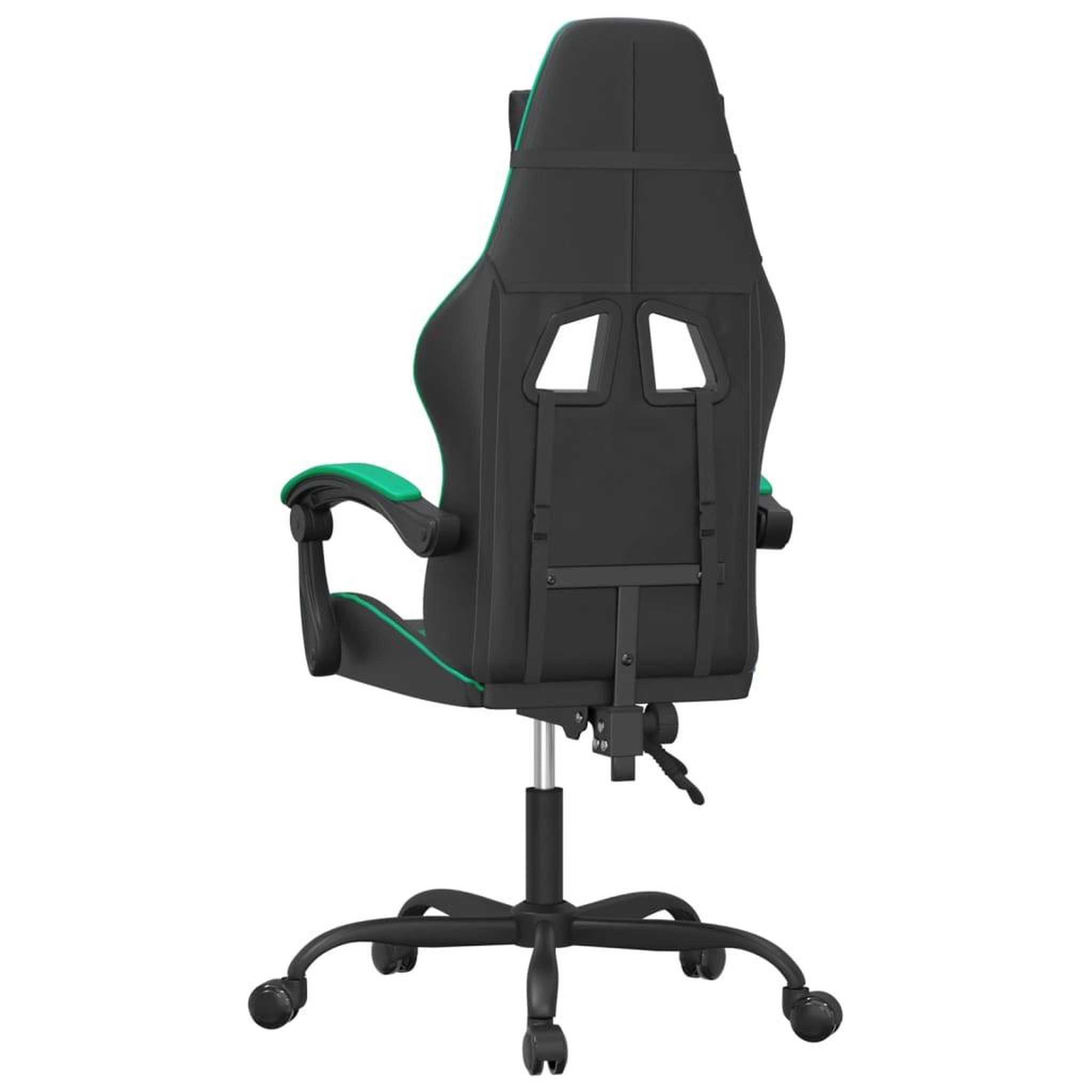 Voir la diapositive 5 : VIDAXL Chaise de jeu Noir et vert Similicuir
