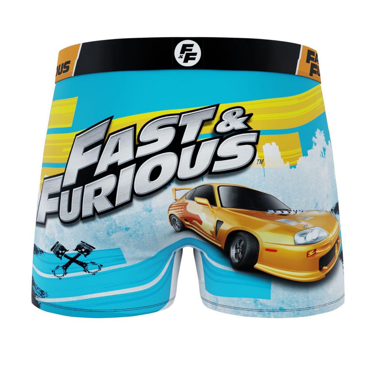 FREEGUN Lot de 3 boxers enfant Fast and Furious