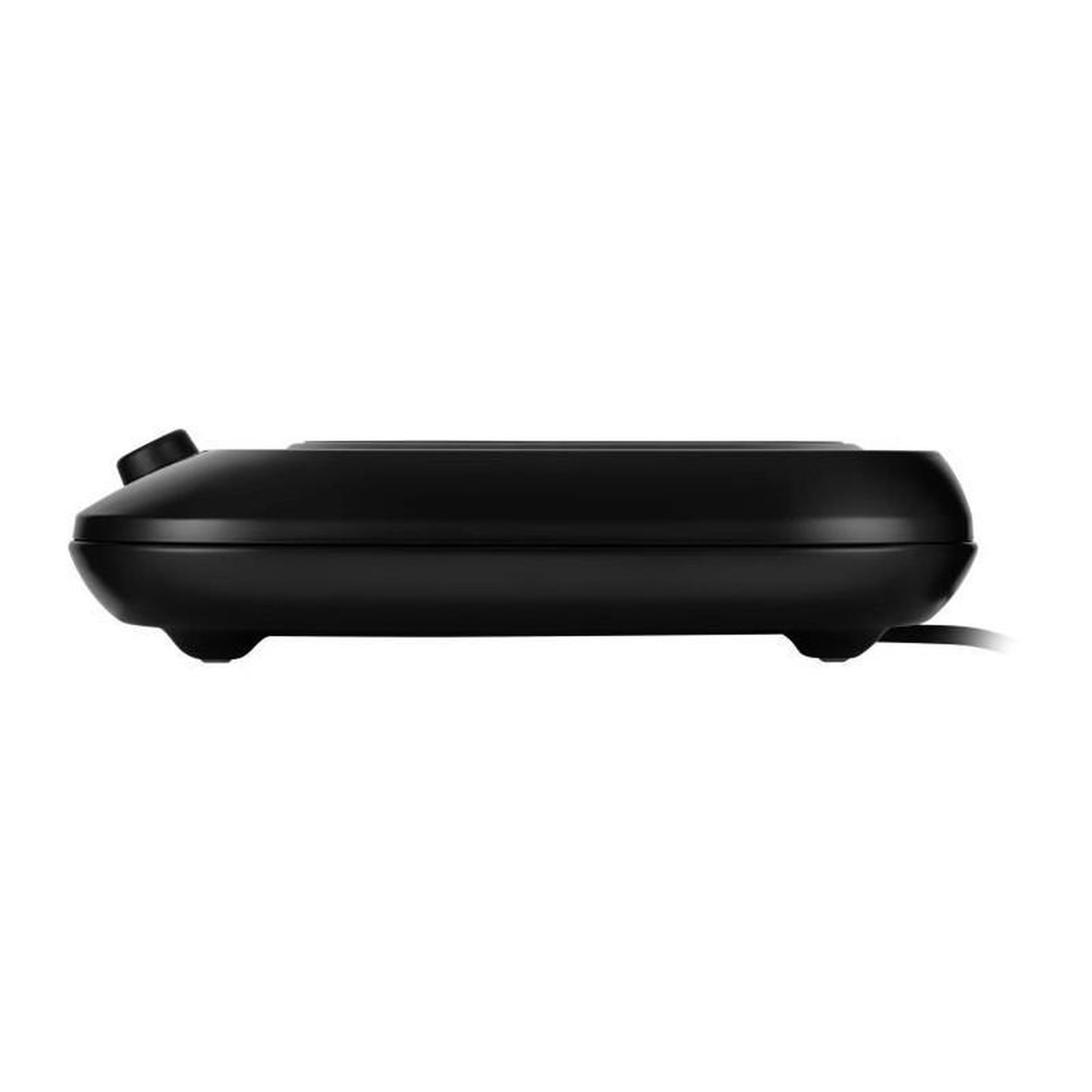 Voir la diapositive 4 : SENCO Plaque de cuisson infrarouge - SENCOR - SCP 2263BK - 2400 W - 2 foyers - Noir