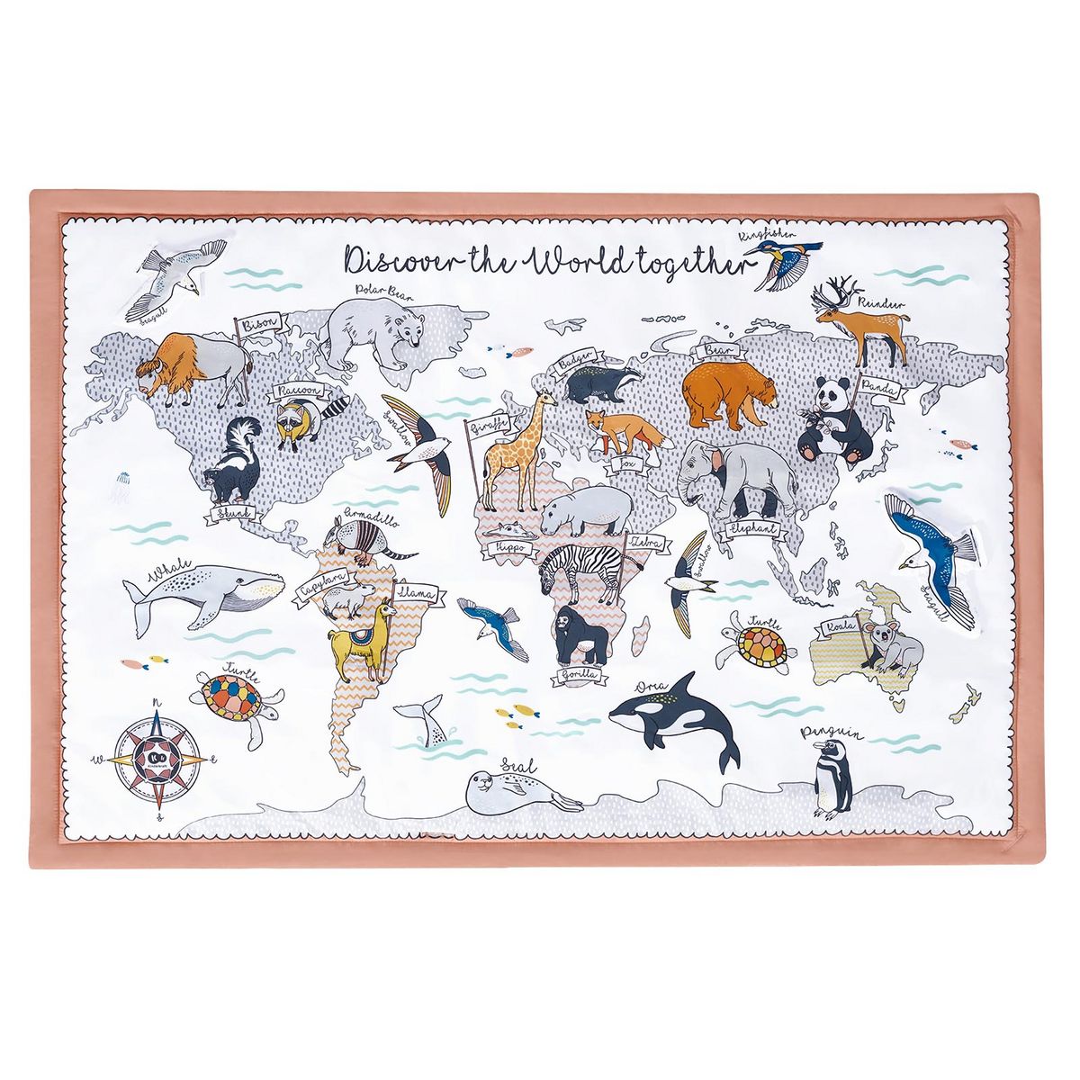 KINDERKRAFT Tapis d'éveil TIPPY