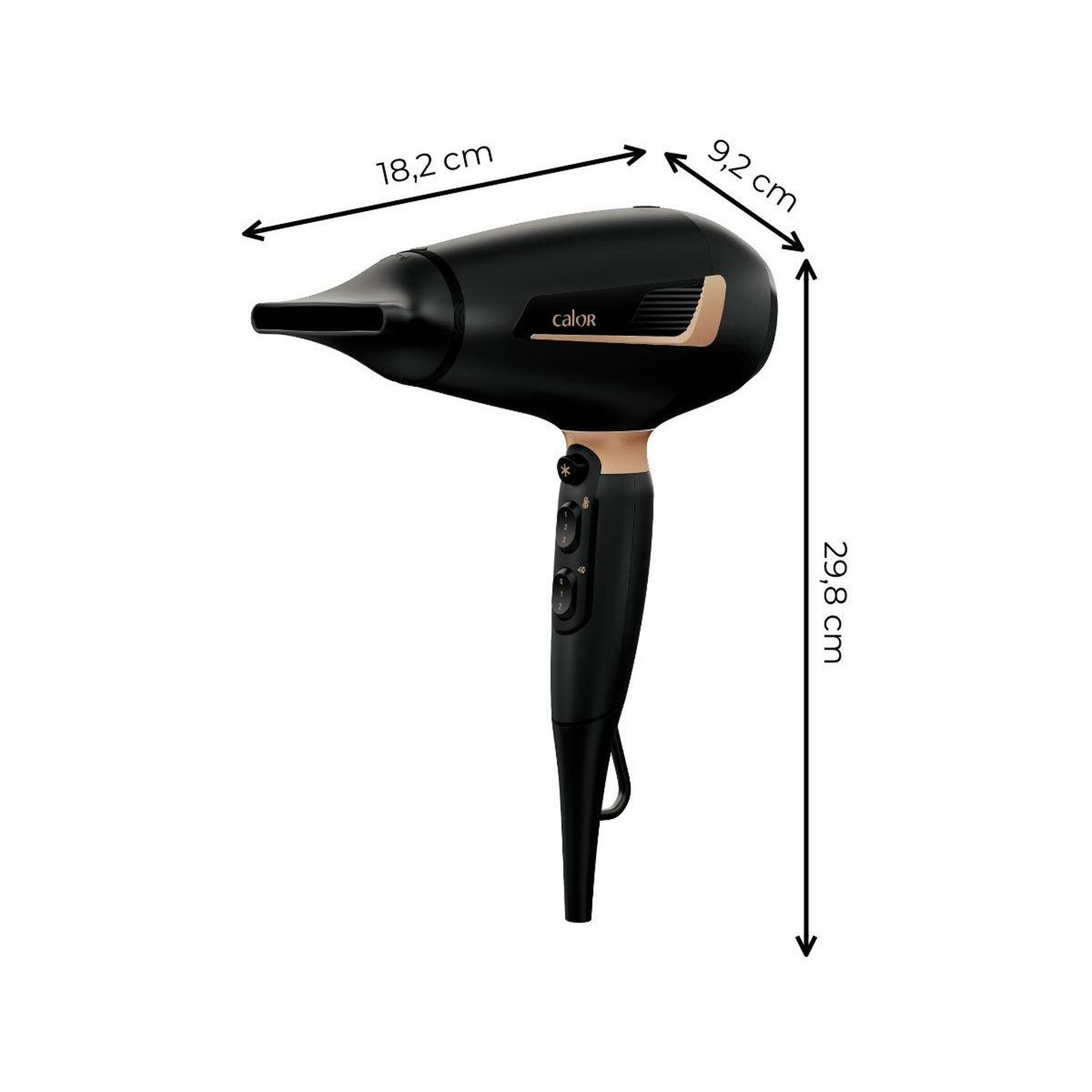 Voir la diapositive 3 : CALOR Sèche cheveux professionnel pro expert power style cv8840c0