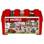 Voir la diapositive 1 : LEGO NINJAGO 71787 La Boîte de Briques Créatives Ninja, pour Construire un Parcours d'Obstacles, une Voiture Ninja, une Moto et 6 Minifigurines
