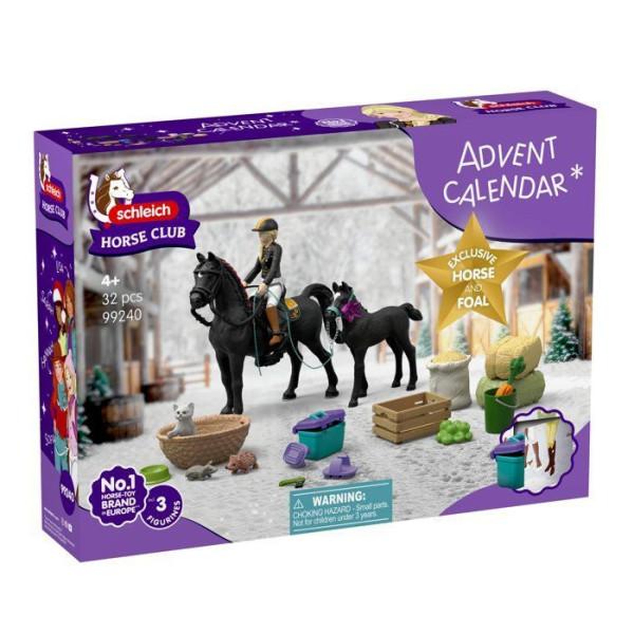 Schleich Calendrier de l'avent horse club - schleich 99240 - gamme horse club