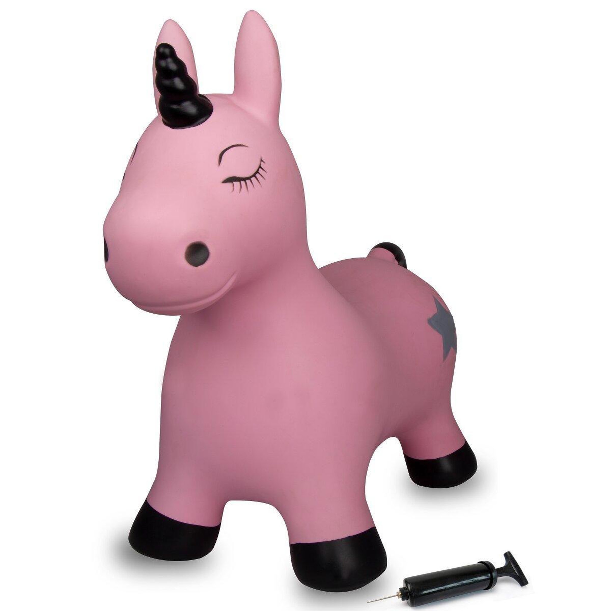 Voir la diapositive 5 : Jamara Animal rebondissante licorne hoppydoo rose vif avec pompe