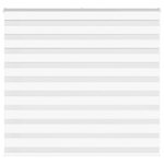 VIDAXL Store zebre blanc 165x100 cm largeur du tissu 160,9cm polyester