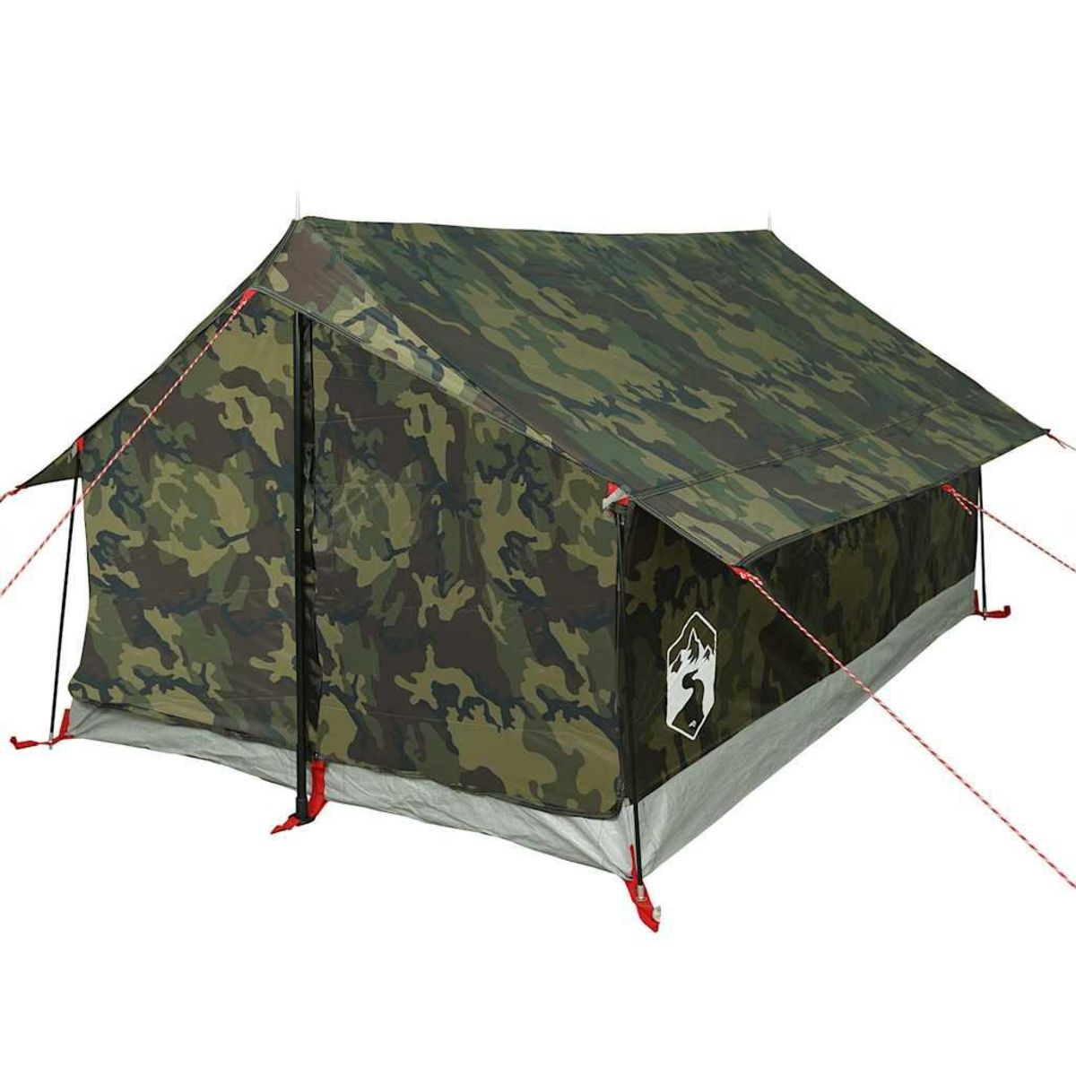 VIDAXL Tente de camping 2 personnes camouflage impermeable