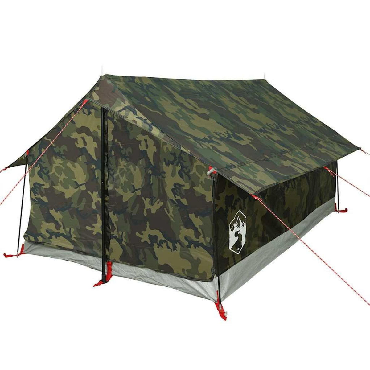 VIDAXL Tente de camping 2 personnes camouflage impermeable
