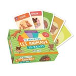 JE DECOUVRE LES ANIMAUX EN JOUANT. CONTIENT : 1 LIVRET PEDAGOGIQUE ET DES CARTES, Aswang Hypathie