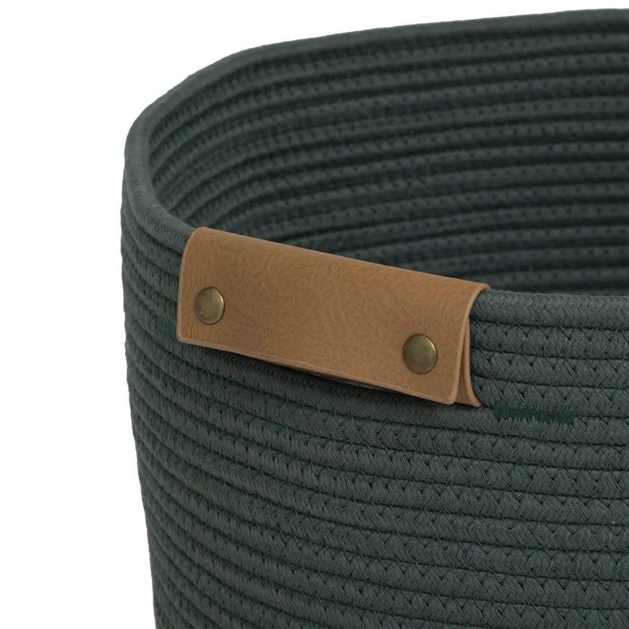 Voir la diapositive 2 : FIVE Panier à linge rond  duo  80l vert