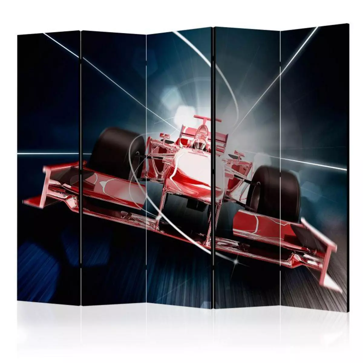 Paris Prix Paravent 5 Volets  Speed & Dynamics of Formula 1  172x225cm