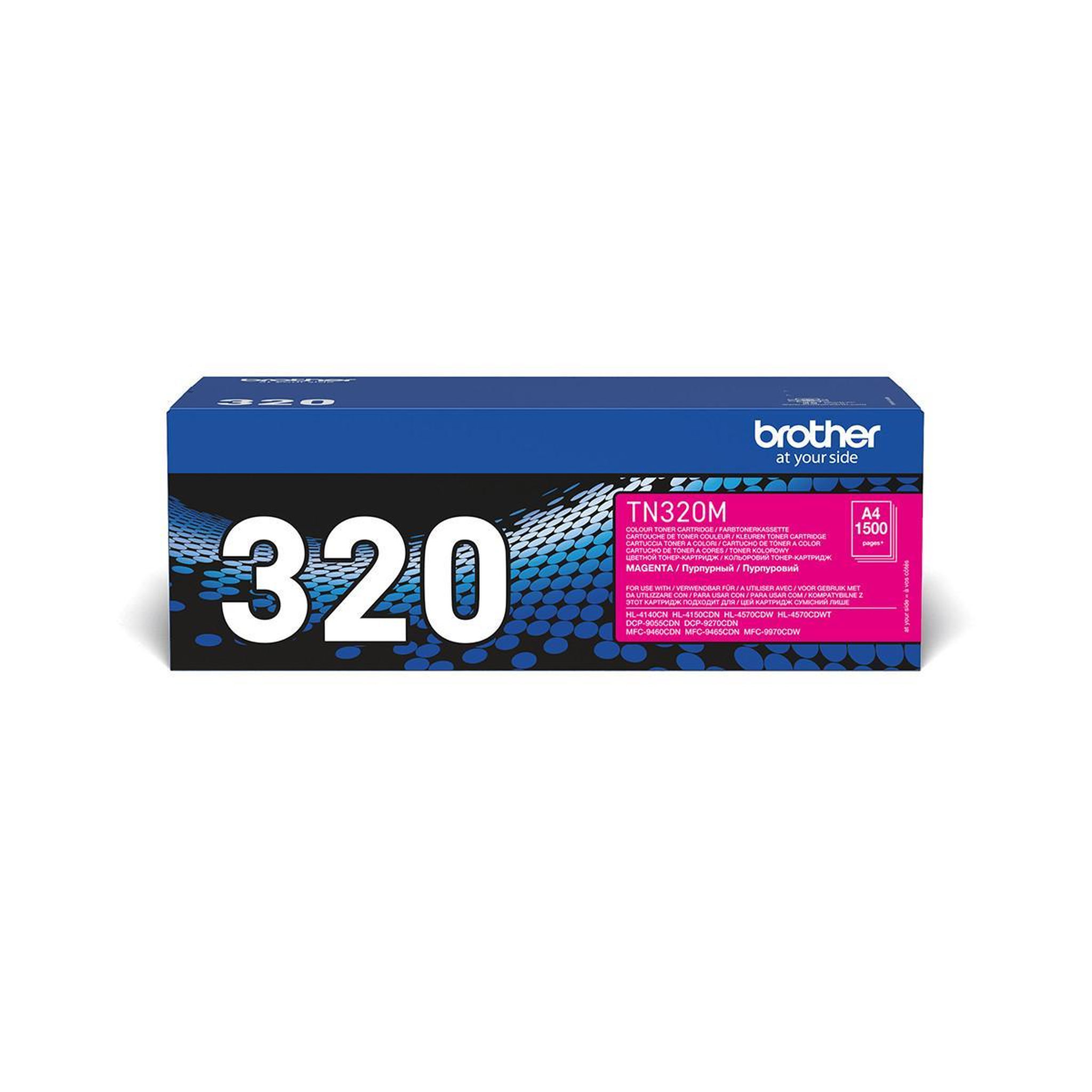 Voir la diapositive 2 : Brother Brother TN-320M Toner Laser Magenta