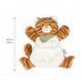 Voir la diapositive 2 : Kaloo Marionnette Tigre Papaye - 24 cm