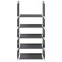Voir la diapositive 5 : VIDAXL Etagere a chaussures 5 niveaux 44x28x94 cm tissu non-tisse