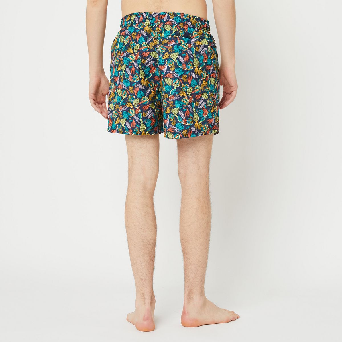 INEXTENSO Short de bain marine homme