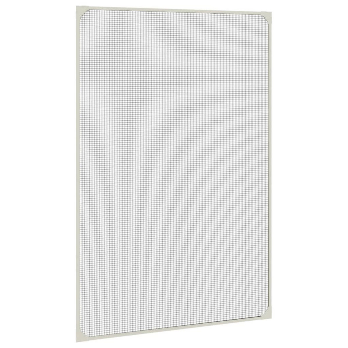VIDAXL Moustiquaire magnetique pour fenetres blanc 80x120 cm