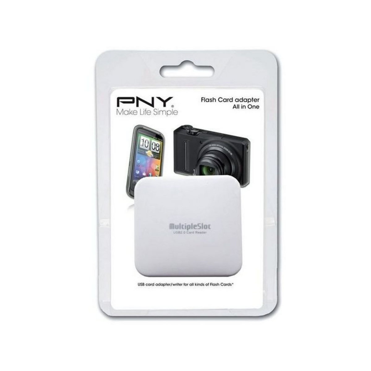 PNY Lecteur multicartes externe Lecteur Tout en 1 USB 2.0
