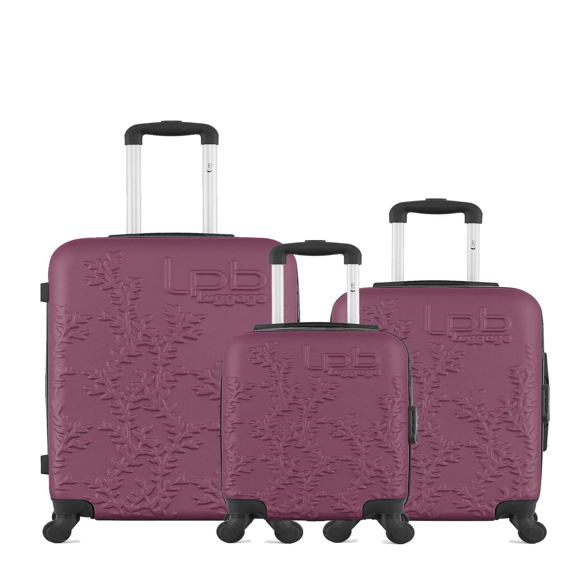 LES P'TITES BOMBES LPB LPB LUGGAGE - Lot de 3 - Valise weekend, valise cabine et valise cabine XXS NAIS
