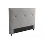 Voir la diapositive 2 : Tête de lit 145cm tissu VIVA