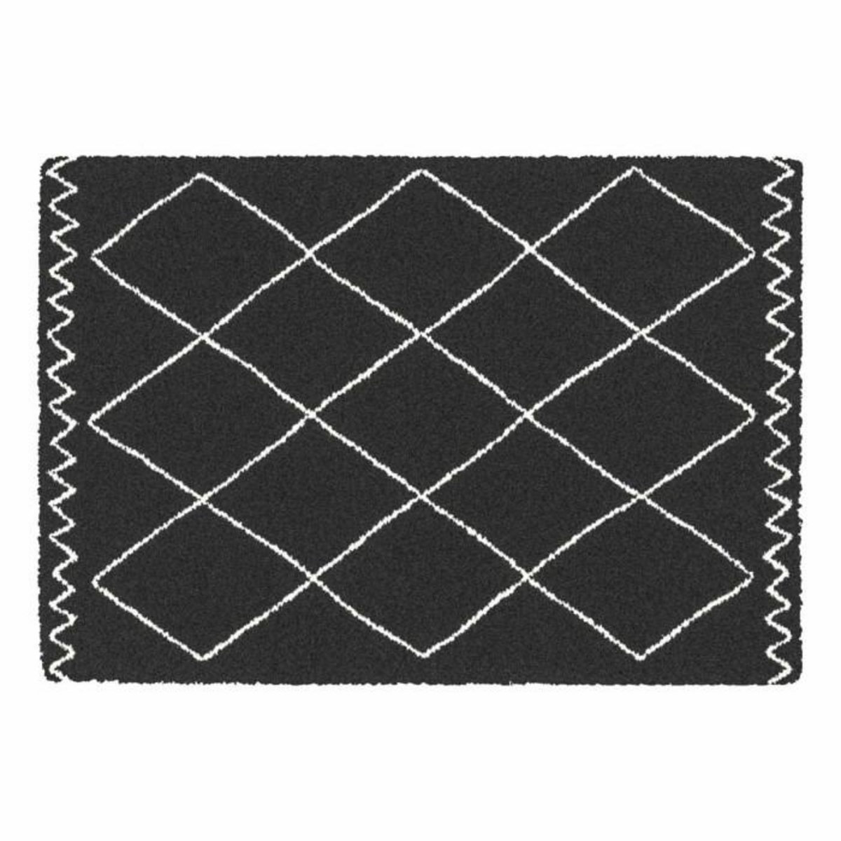 Paris Prix Tapis Déco Imprimé  Saoura  120x170cm Noir