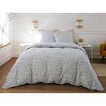 BATON ROUGE Parure housse de couette 100% gaze de coton imprimé edana. Coloris disponibles : Multicolore