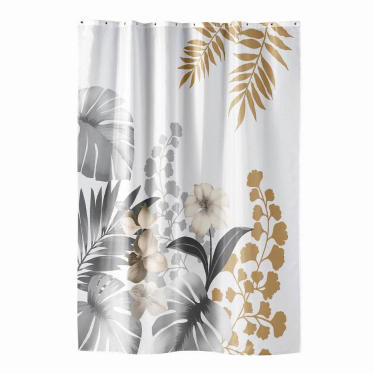 Paris Prix Rideau de Douche  Kelly  180x200cm Blanc