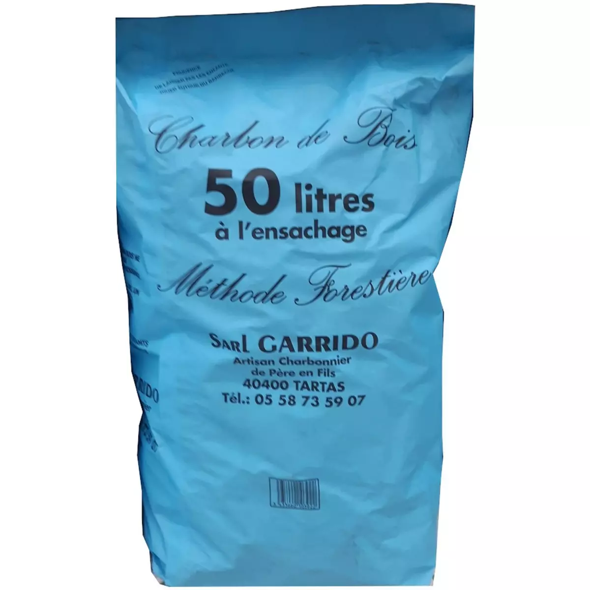 GARRIDO Charbon de bois 50l