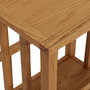Voir la diapositive 5 : VIDAXL Table a revues 45x35x55 cm Bois de chene solide
