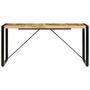 Voir la diapositive 3 : VIDAXL Table a manger 160x80x75 cm bois de manguier massif