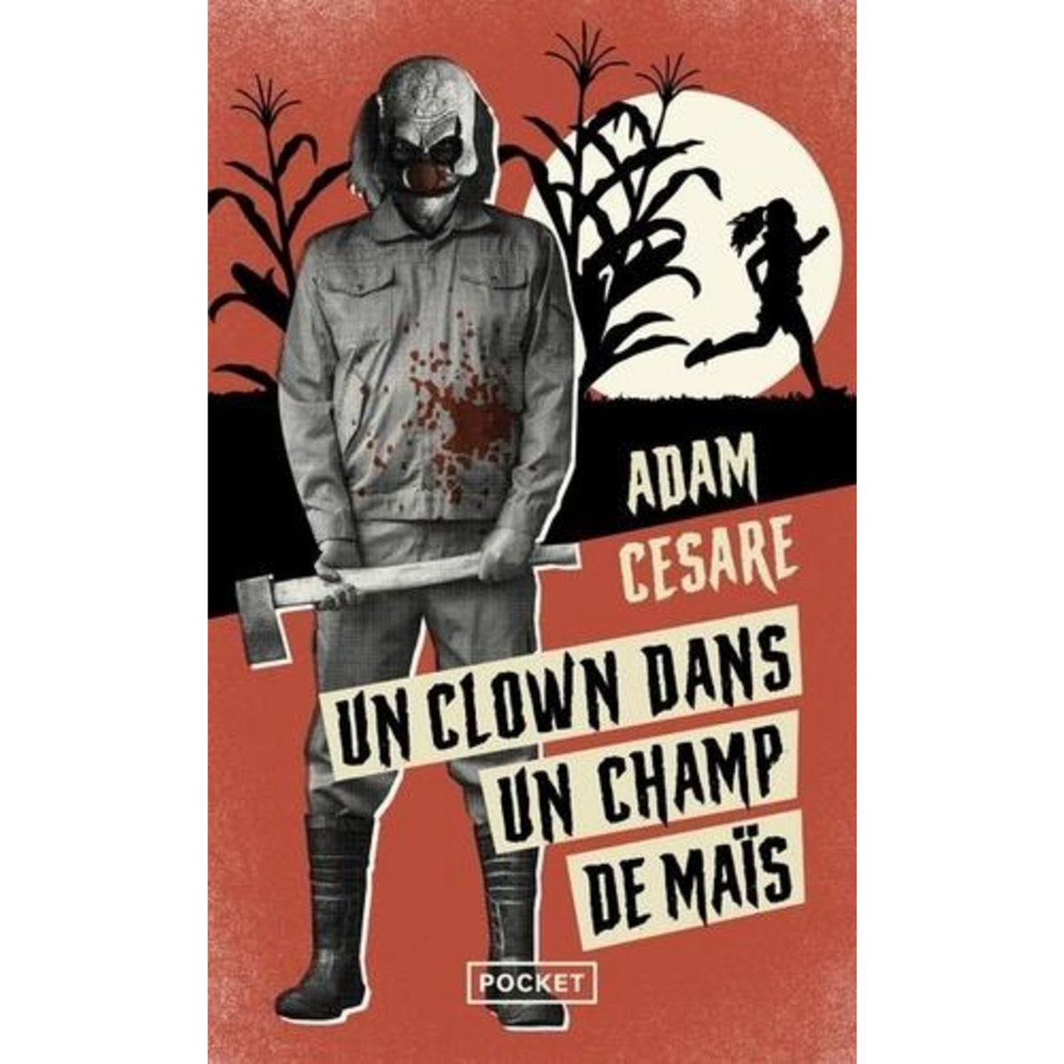 UN CLOWN DANS UN CHAMP DE MAIS, Cesare Adam