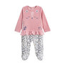 Voir la diapositive 1 : Petit Béguin Pyjama bébé en velours Céleste