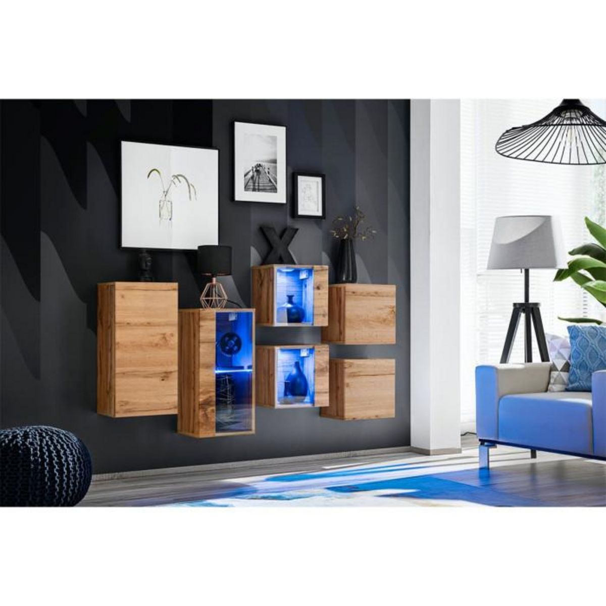 Paris Prix Meuble de Rangement  Switch IV  320cm Naturel