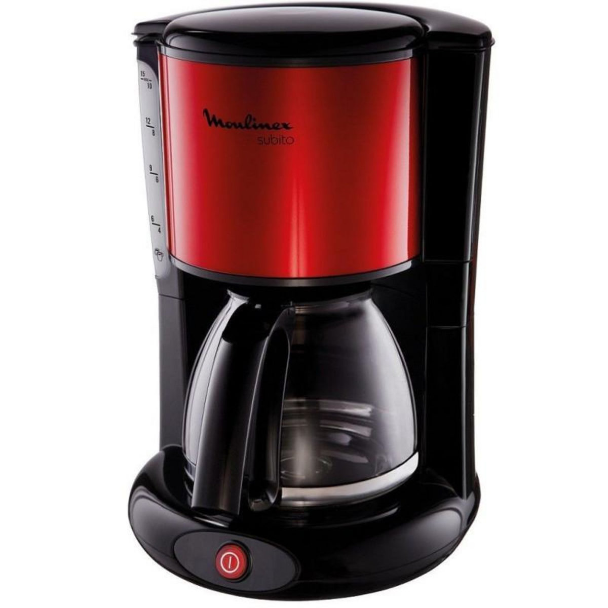 MOULINEX Cafetière FG360D11 Subito rouge