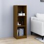 Voir la diapositive 3 : VIDAXL Bibliotheque/Separateur de piece Marron miel Bois de pin massif