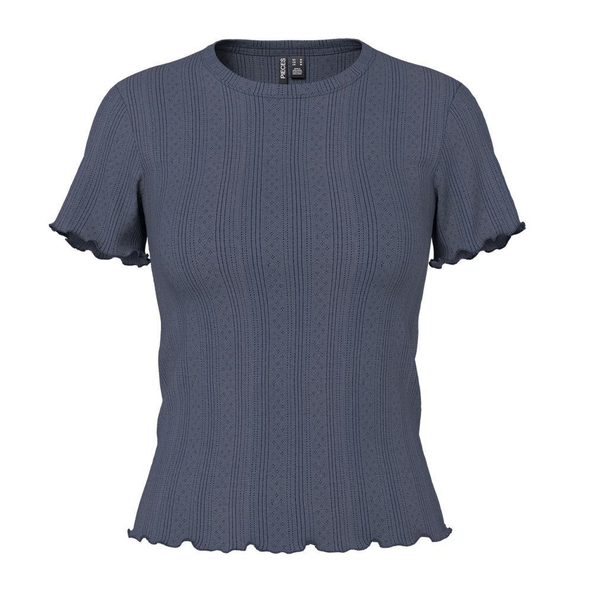 Voir la diapositive 2 : Pieces T-Shirt Marine Femme Pieces Marie