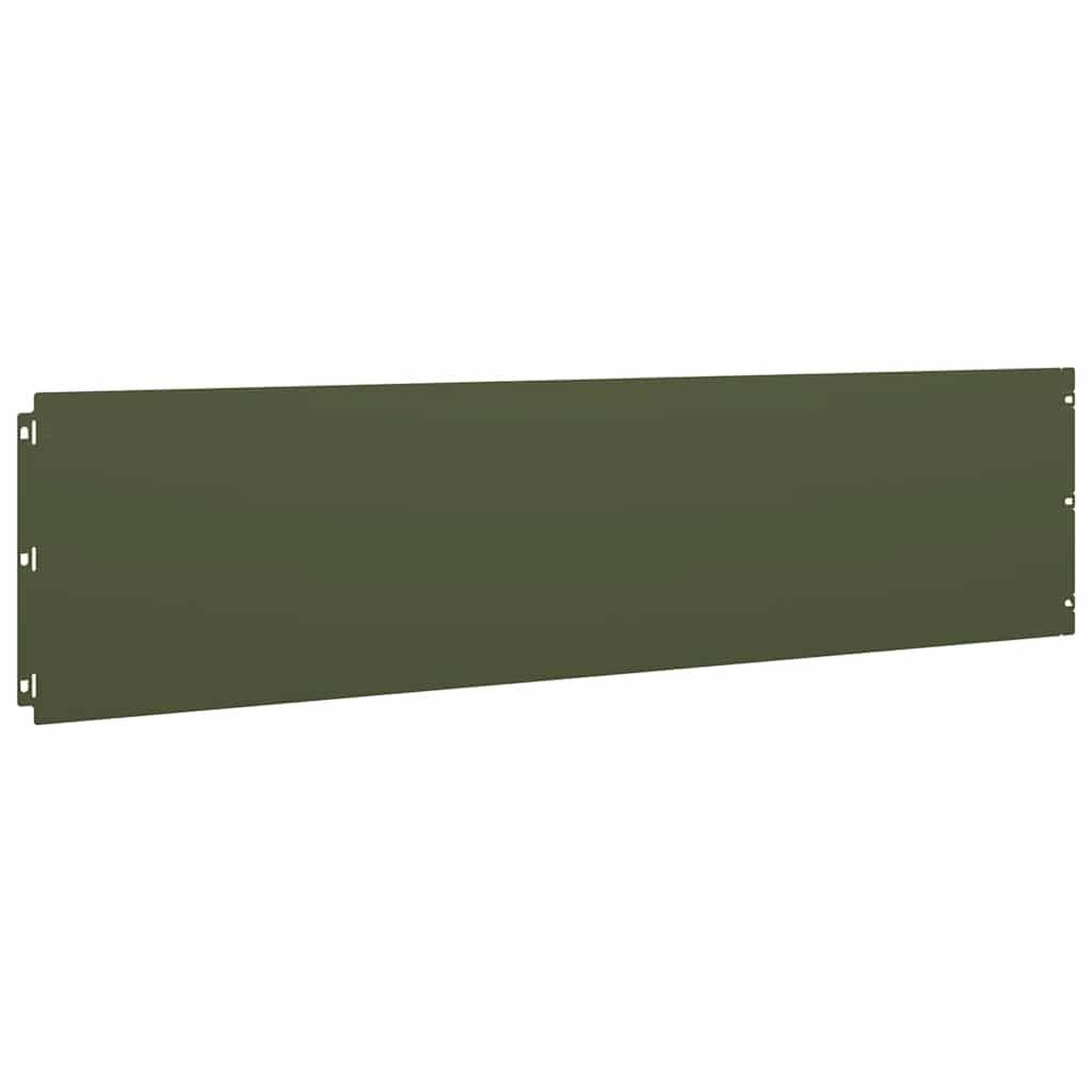 Voir la diapositive 4 : VIDAXL Bordures pelouse 20pcs vert olive 25x103cm acier lamine a froid