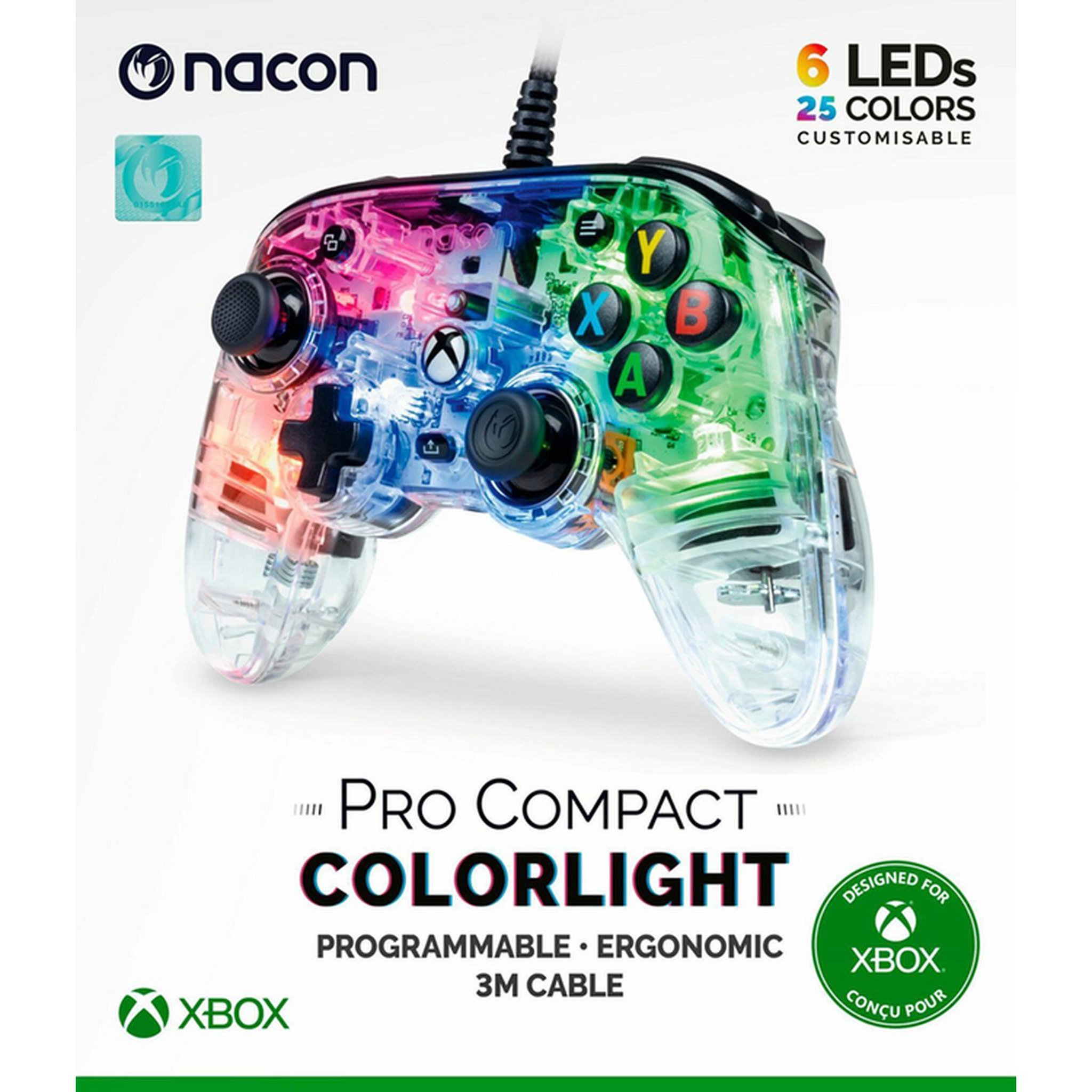 Voir la diapositive 3 : Manette Pro Compact Colorlight Xbox Series X / Xbox One