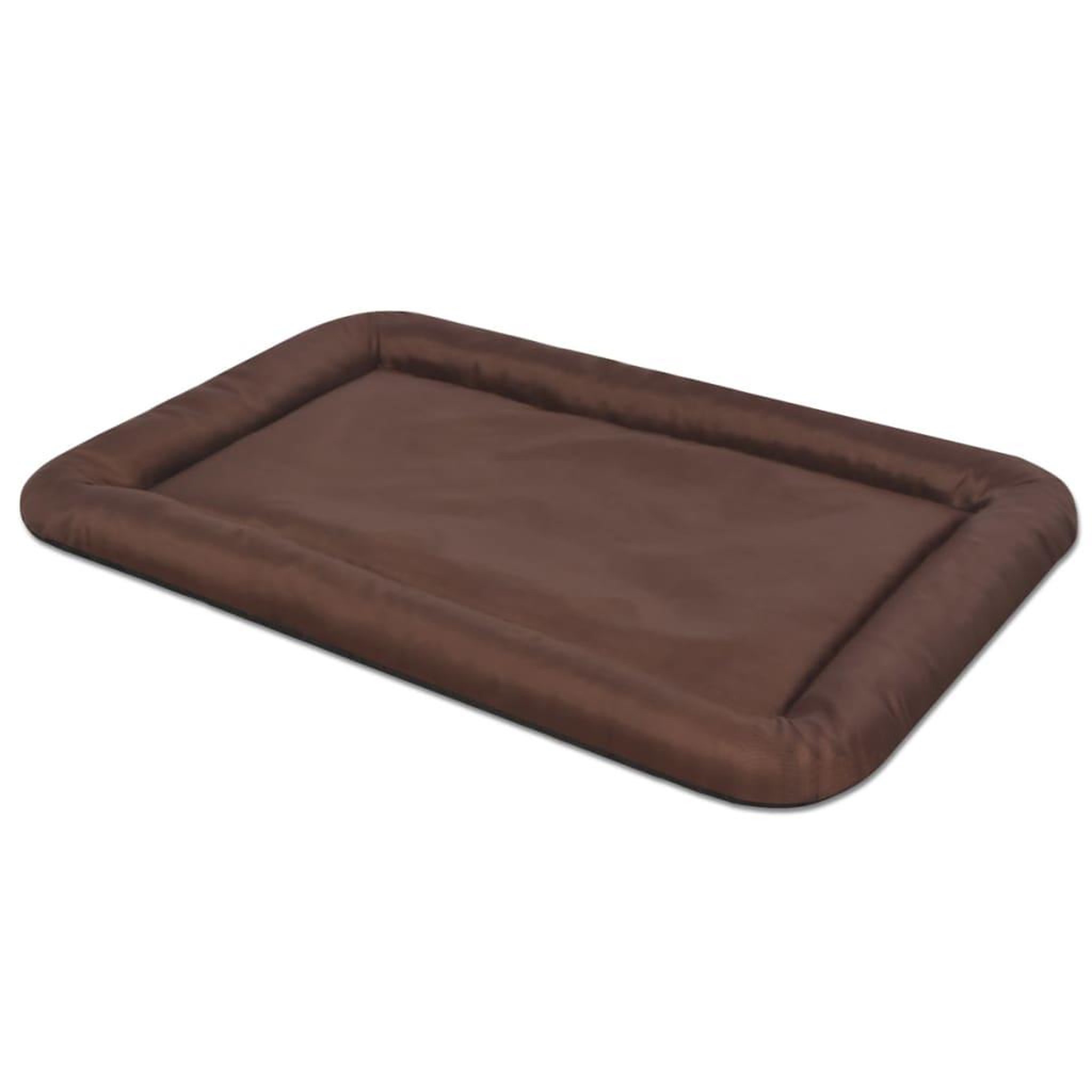 VIDAXL Matelas pour chiens Taille L Marron