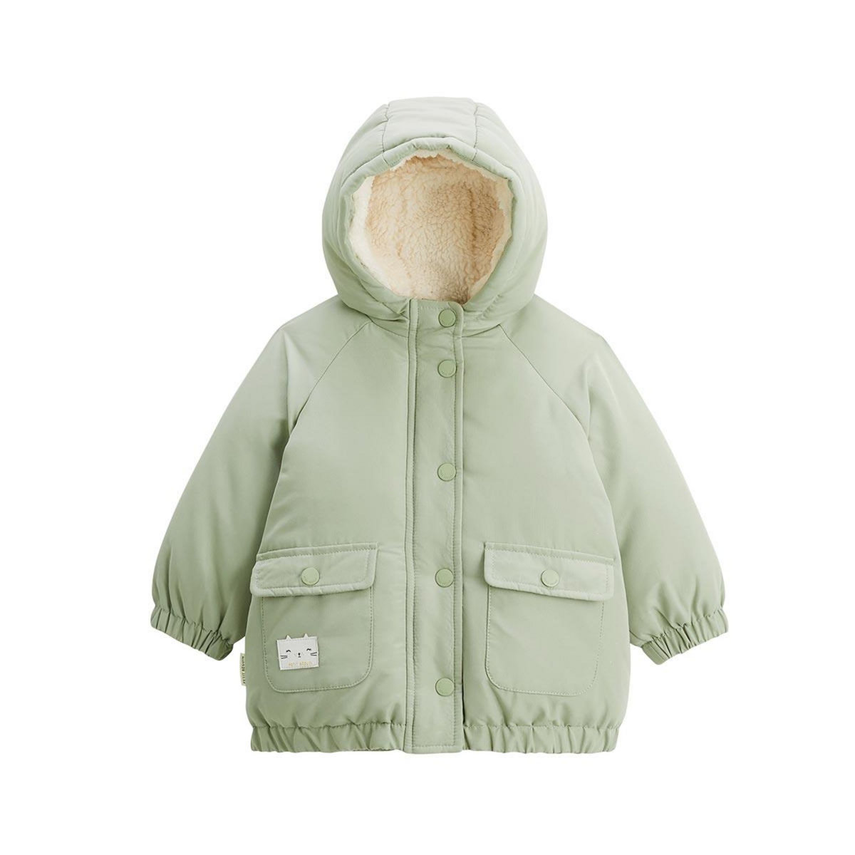 Petit Béguin Manteau enfant imperméable doublé sherpa Lison