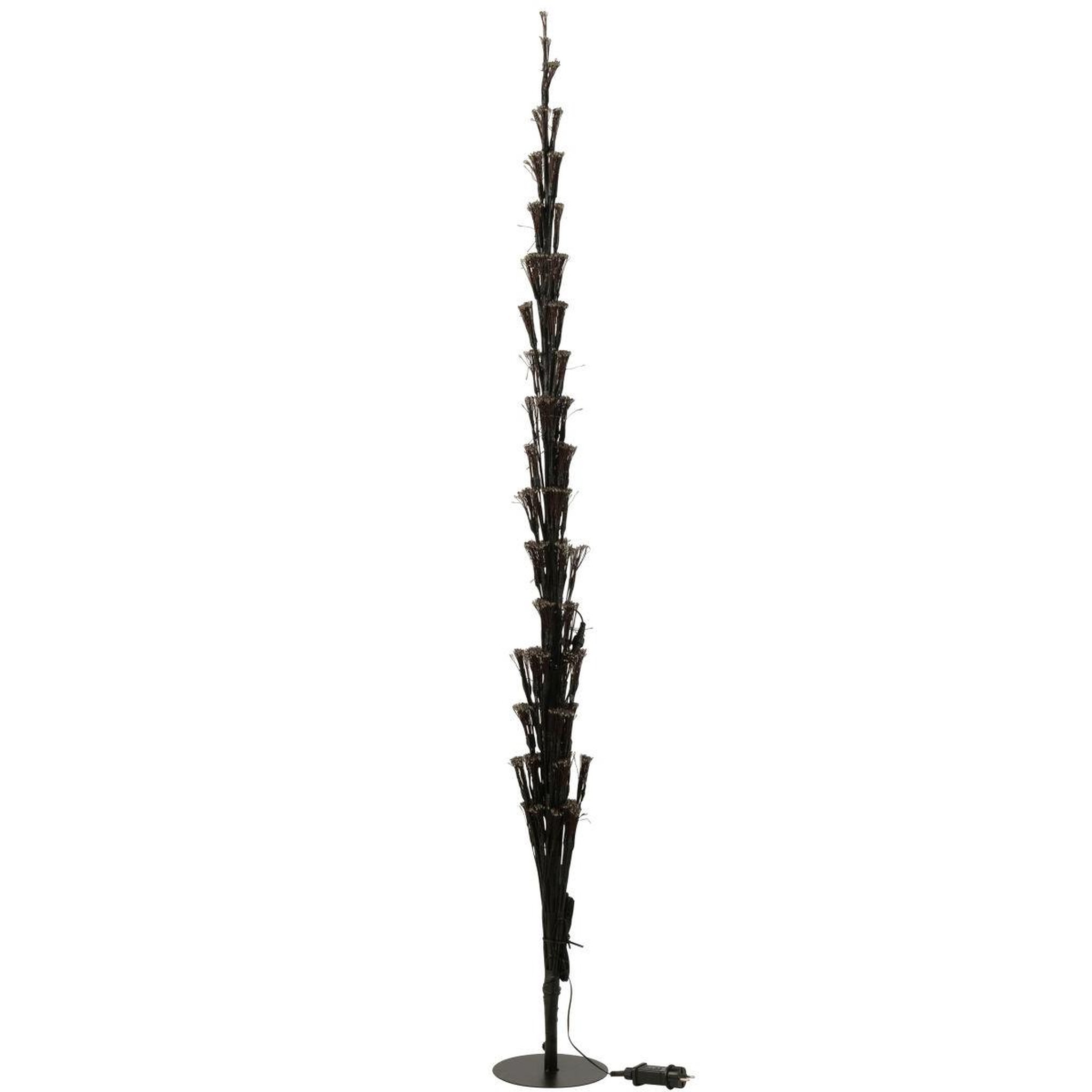 Voir la diapositive 5 : J-LINE Sapin à led en métal  grady  240cm multicolore