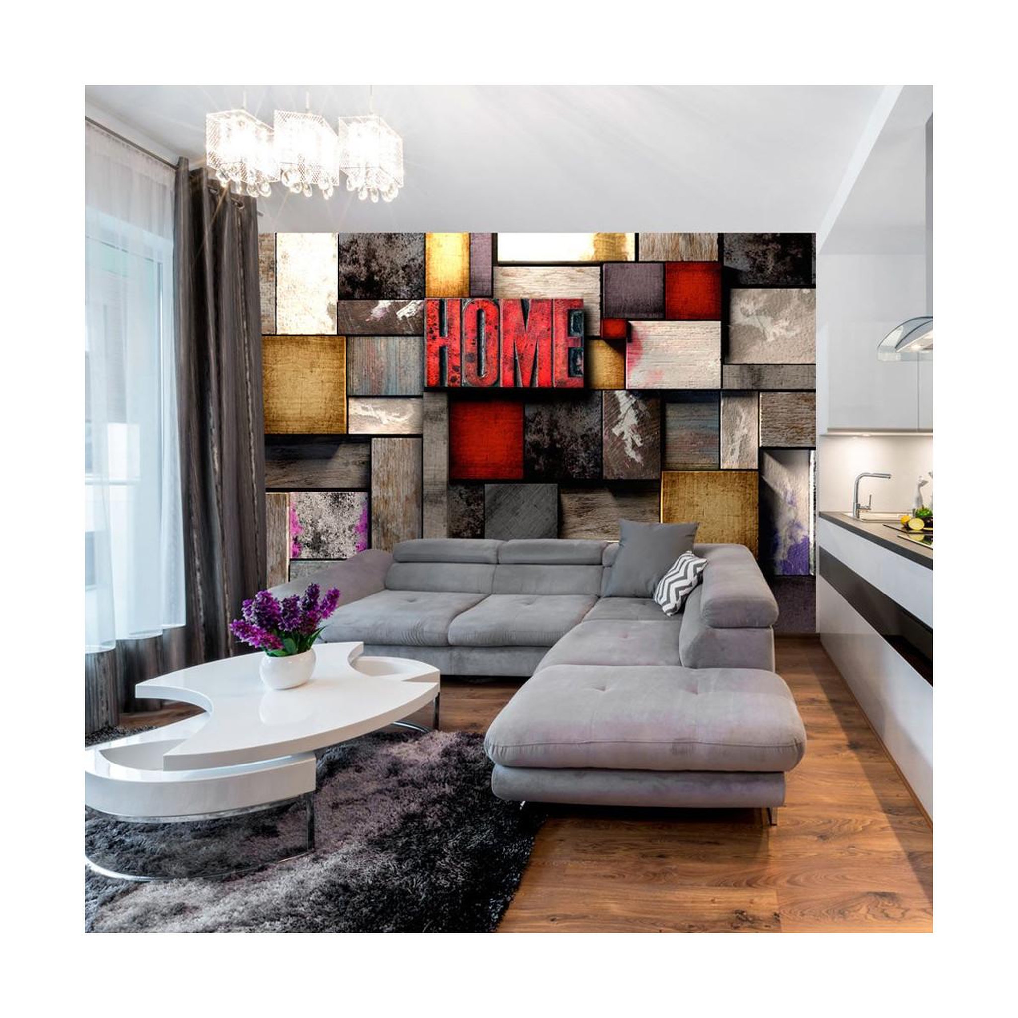 Voir la diapositive 1 : Paris Prix Papier Peint  Colorful Home