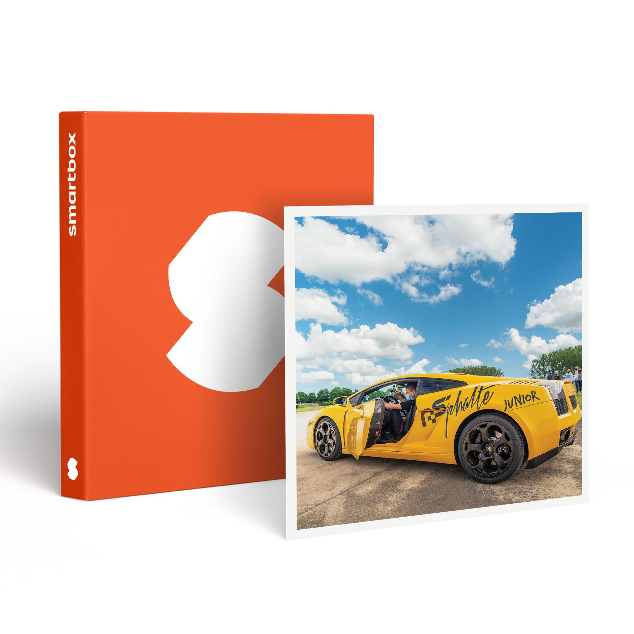 Smartbox Pilotage pour enfant : 2 tours sur circuit en Lamborghini Gallardo - Coffret Cadeau Sport & Aventure