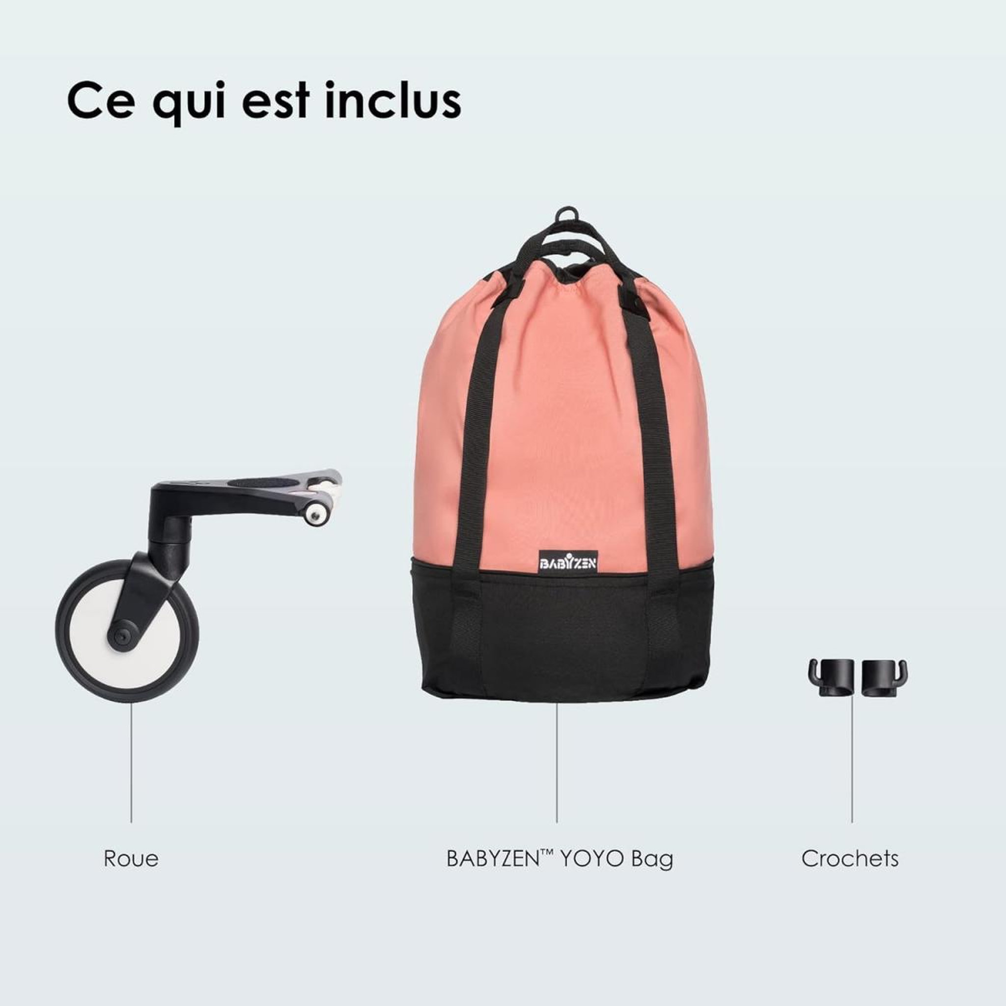 Voir la diapositive 2 : STOKKE Sac BABYZEN YOYO - couleur Ginger